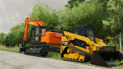 fs22 mini skid steer|fs22 cat skid steer mega pack.